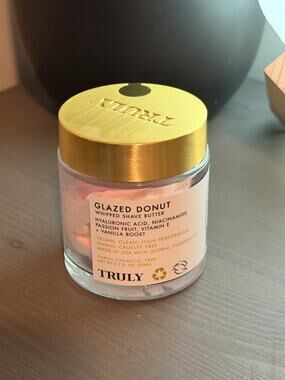 Truly Glazed Donut Whipped Shave Butter 0.7oz 20ml Mini New